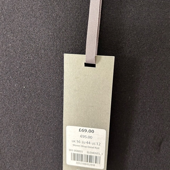 Mint Velvet cross tie sweater - Picture 3 of 5